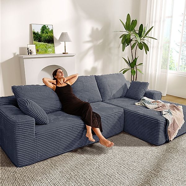 Patbrela Ecksofa Rechtes Ecksofa, L-förmiges Vierersofa günstig online kaufen