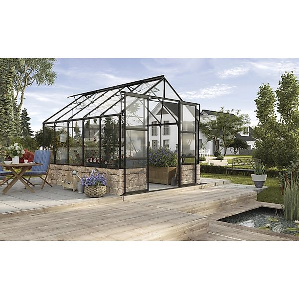 Vitavia Gewächshaus Cassandra 8300 Schwarz 8,3 m² günstig online kaufen