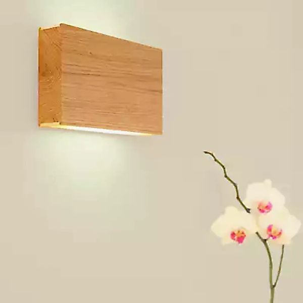 Tunto LED120 Wandleuchte LED, Esche - 70 cm - Casambi günstig online kaufen