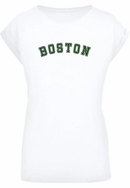 Merchcode T-Shirt "Merchcode Damen Ladies Boston Extended Shoulder Tee" 1 S günstig online kaufen