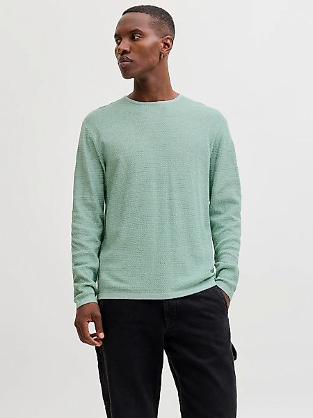 Jack & Jones "JJEGEORGE KNIT CREW NECK NOOS" mit Strick Optik günstig online kaufen