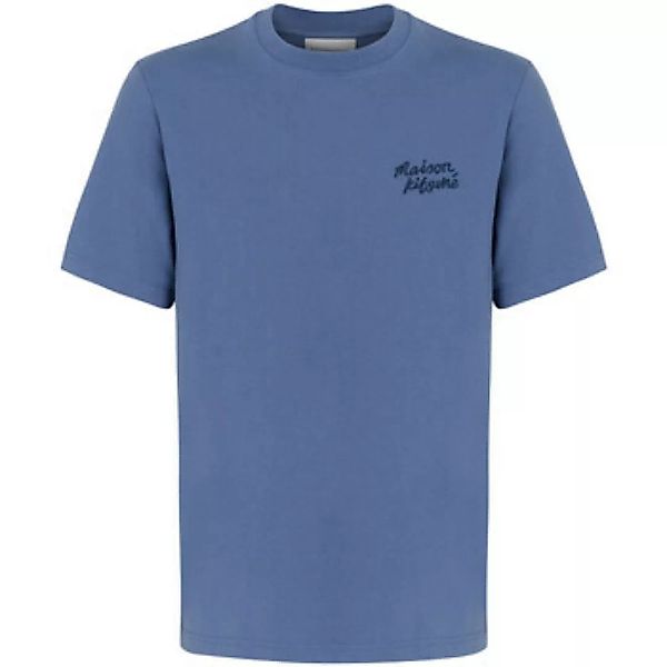 Maison Kitsuné  T-Shirts & Poloshirts T-Shirt Maison Kitsuné Handschrift in günstig online kaufen