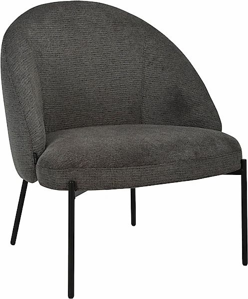 INOSIGN Loungesessel »MOVILLE Designstuhl mit filigranen Metallbeinen«, Coc günstig online kaufen