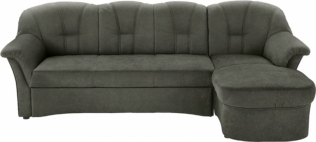 DOMO collection Ecksofa "Topper zeitlos elegant, kompakte Stellmaße, OTTOs günstig online kaufen