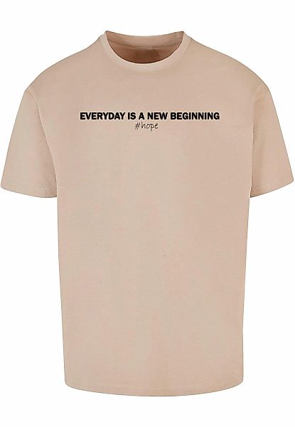 Merchcode T-Shirt "Merchcode Herren Hope Heavy Oversize Tee" 1 Stk. tlg. günstig online kaufen