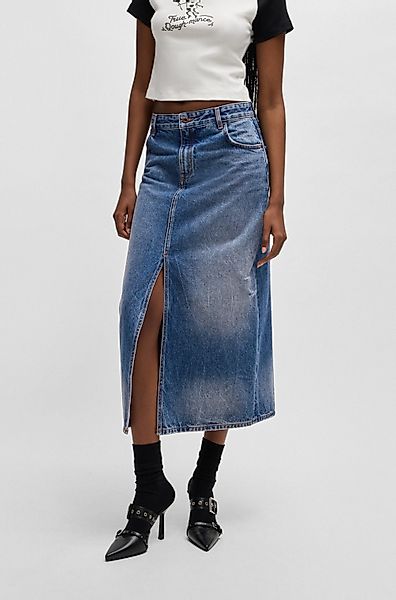 HUGO Blue Midirock Gebana Authentic washed günstig online kaufen