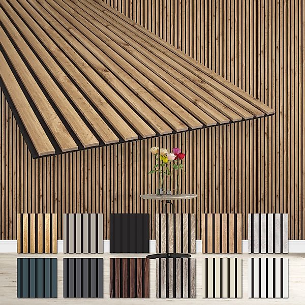 Hexim Wanddekoobjekt AP08 (Akustikpaneele 278x60cm - günstig online kaufen