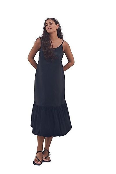 Next Midikleid Midikleid mit Ballonsaum aus 100 % Baumwolle (1-tlg) günstig online kaufen