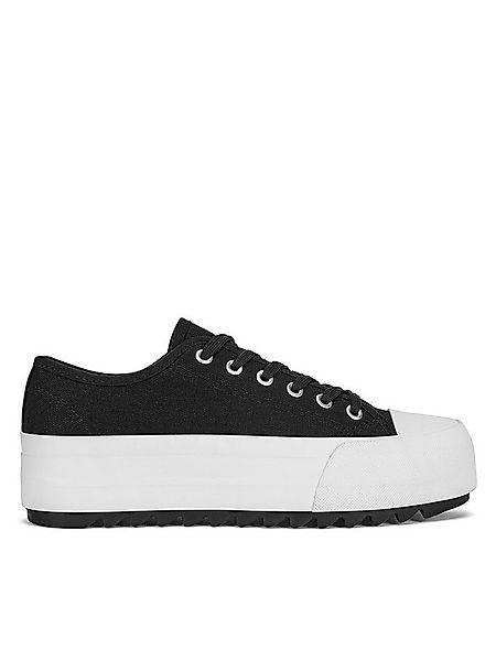 Jenny Fairy Jenny Fairy Sneakers aus Stoff Damen WFA2939-2 Schwarz Sneaker günstig online kaufen