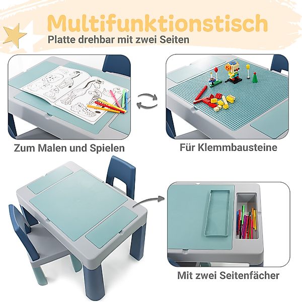 Babykajo Spieltisch, (Set, 3-tlg), Kindertisch mit günstig online kaufen