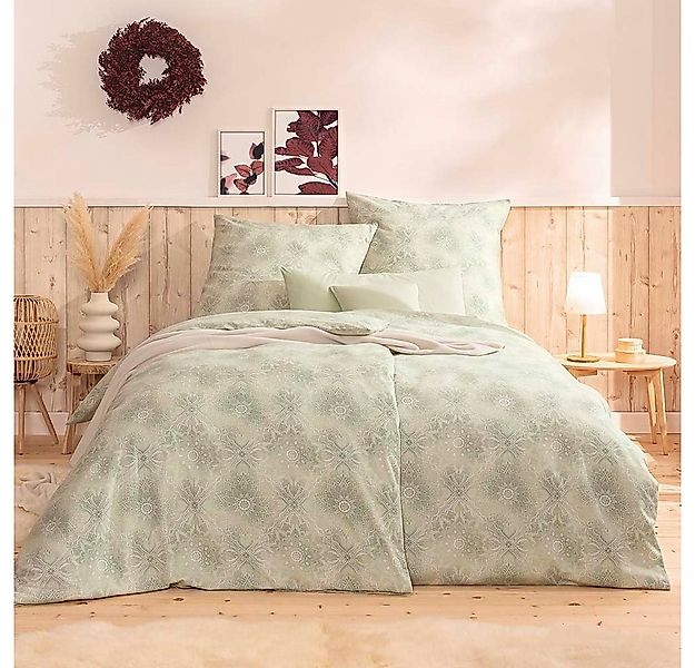 Estella Bettwäsche Estella Samt + Seide Flanell Bettwäsche 155x220 Venezia günstig online kaufen