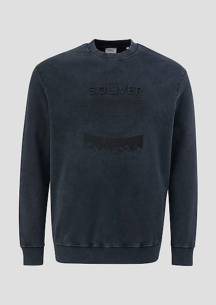 s.Oliver Sweatshirt Sweatshirt mit Grafik-Print günstig online kaufen