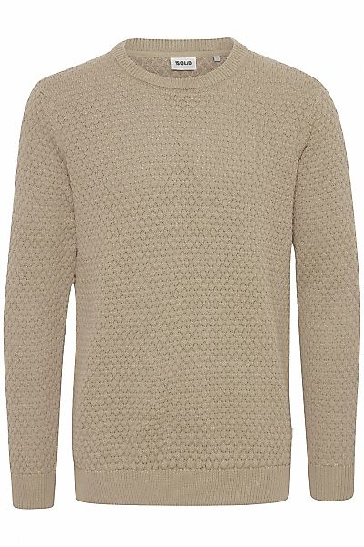Solid Strickfleece-Pullover "Strickpullover SDClive" günstig online kaufen