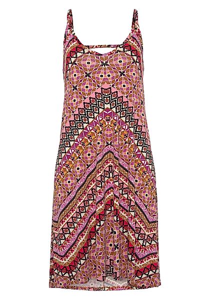 KangaROOS Sommerkleid, im Festival Look, ausgestellter A-Form, mit Zierbänd günstig online kaufen