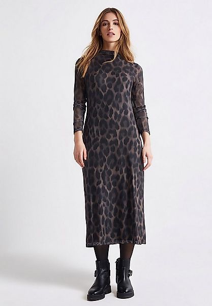 STREET ONE STUDIO Midikleid mit Leo-Muster günstig online kaufen