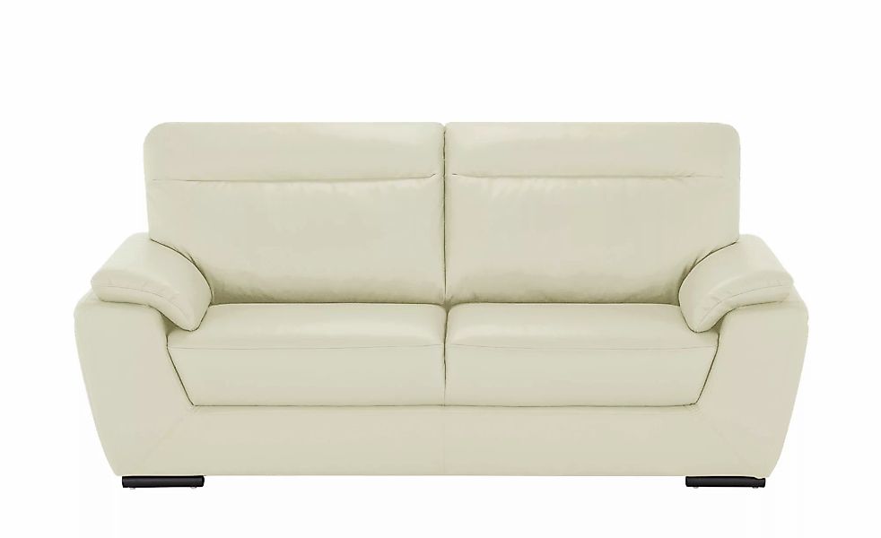 Sofa  aus Leder Brandy II ¦ creme ¦ Maße (cm): B: 224 H: 95 T: 100.0 Polste günstig online kaufen