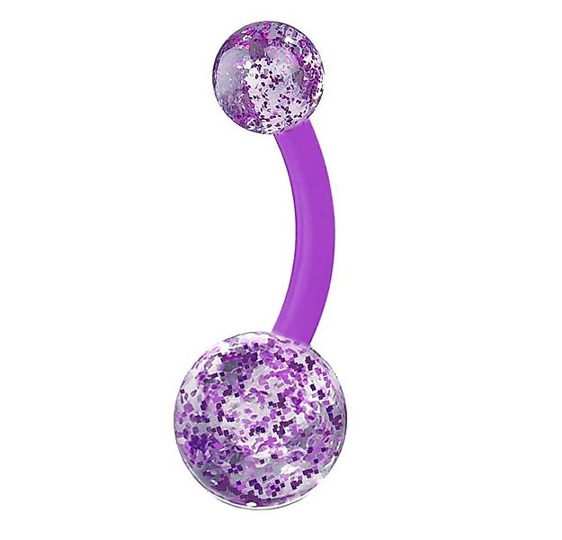 viva-adorno Bauchnabelpiercing Banane Barbell Bioflex Kunststoff flexibel B günstig online kaufen