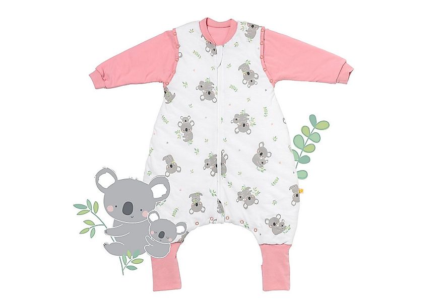 Schlummersack Kinderschlafsack Schlafsack mit Füßen und umklappbaren Bündch günstig online kaufen