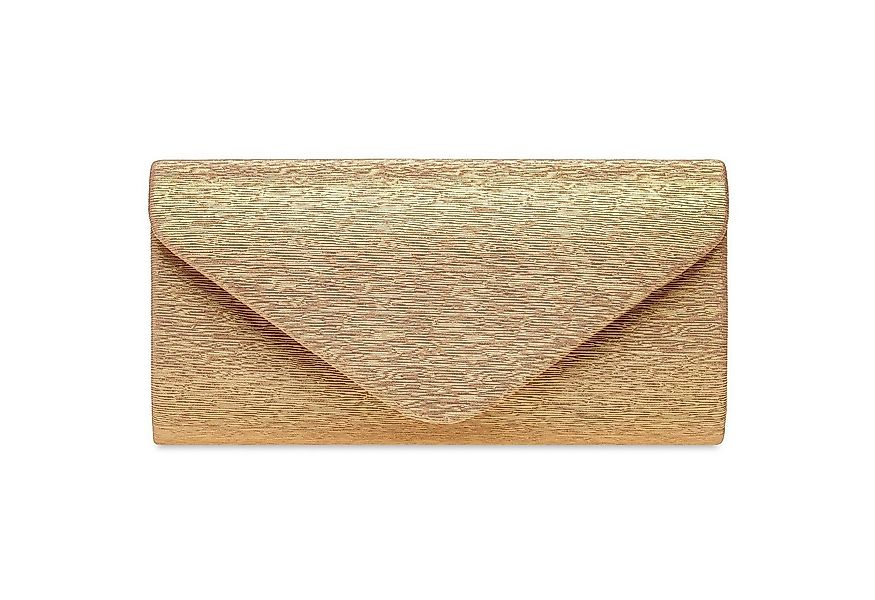 Caspar Clutch TA518 Damen kleine elegante Glanz Abendtasche günstig online kaufen