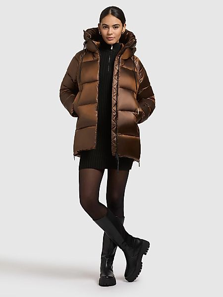 khujo Steppjacke "CARA" mit Kapuze günstig online kaufen