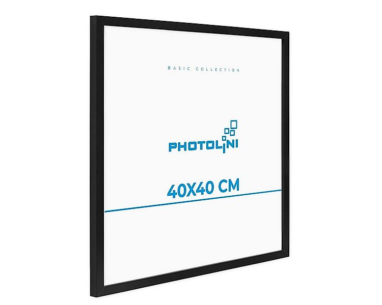 PHOTOLINI Bilderrahmen modern mit bruchsicherem Acrylglas, Holz MDF für Fot günstig online kaufen
