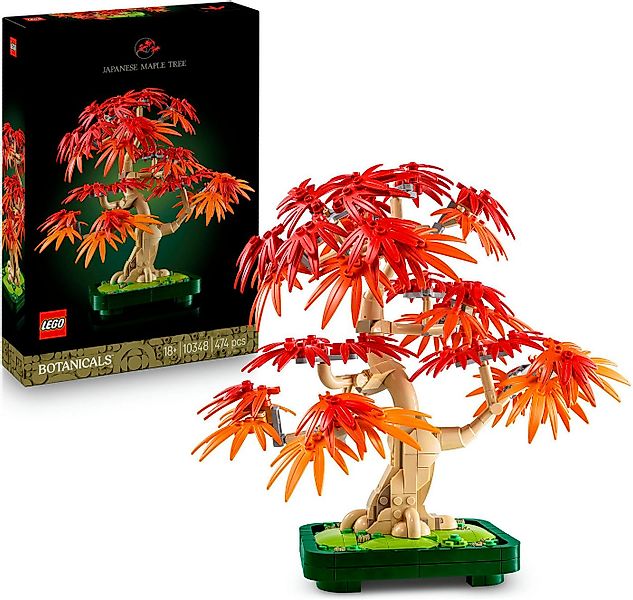 LEGO® Japanischer Roter Ahorn – Bonsai-Baum (10348), LEGO Botanicals Konstr günstig online kaufen