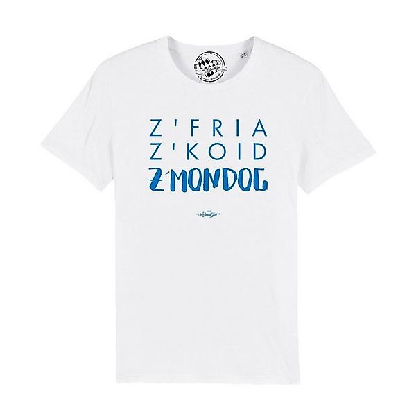 Bavariashop T-Shirt Herren T-Shirt "Z'fria z'koid z'Mondog... günstig online kaufen