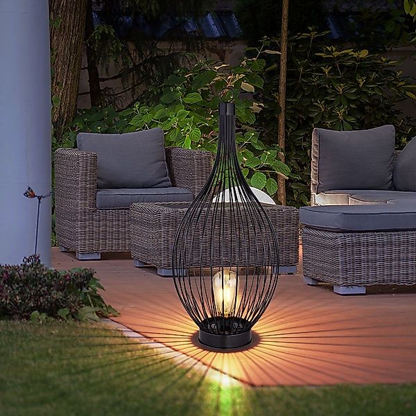 GLOBO LIGHTING LED Solarleuchte, LED-Leuchtmittel fest günstig online kaufen