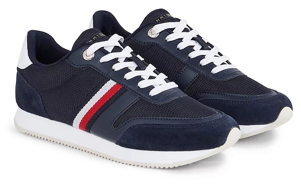 Tommy Hilfiger Sneaker "ESSENTIAL STRIPES RUNNER", mit Kontrastbesatz günstig online kaufen