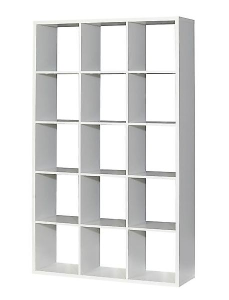 Regal MAURO 15 Fächer von Forte Weiss günstig online kaufen