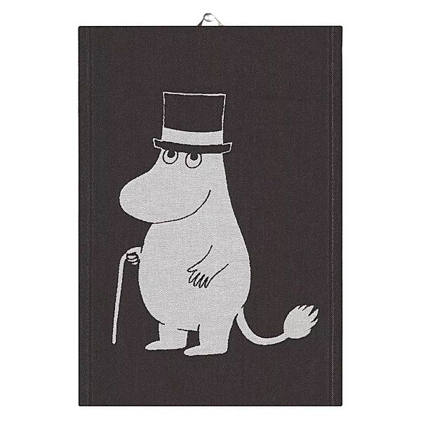 Big Moominpappa Geschirrtuch 35 x 50cm schwarz günstig online kaufen