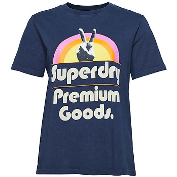 Superdry  T-Shirt T-shirt à motif années 70 femme  Retro Font günstig online kaufen