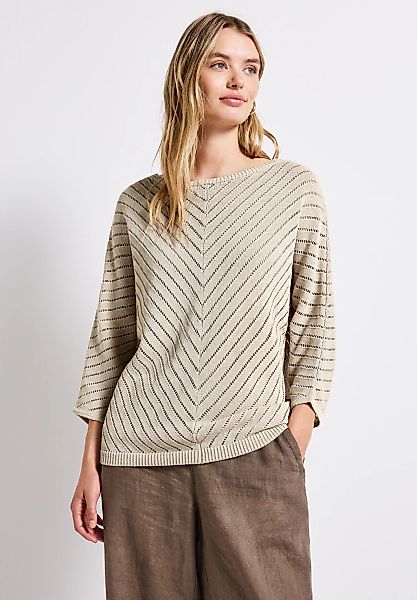 STREET ONE Strickpullover, im soften Baumwoll-Mix günstig online kaufen
