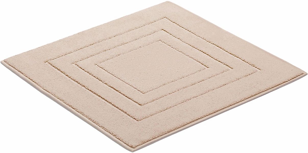 Vossen Badematte "Feeling" Höhe 10 mm beidseitig nutzbar  fußbodenheizungsg günstig online kaufen