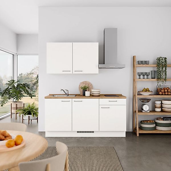 nobilia Küchenzeile ""Laser I",Ausrichtung wählbar, Breite 180 cm" vormonti günstig online kaufen