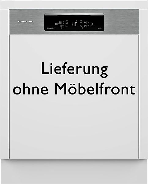 Grundig teilintegrierbarer Geschirrspüler "GNIP4410XDW 7637891677" 14 Maßge günstig online kaufen
