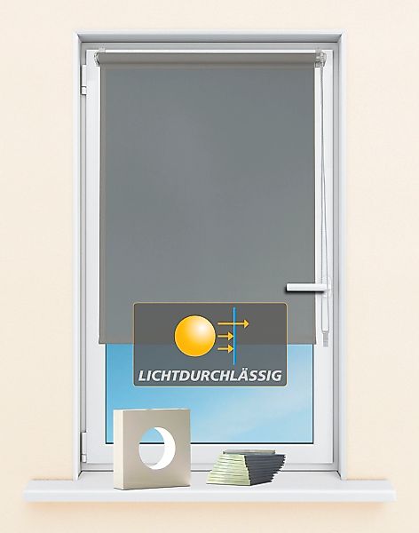 Kutti Seitenzugrollo "Seitenzugrollo Ida, Lichtschutz, Klemmfix, ohne Bohre günstig online kaufen