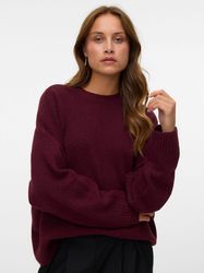 Vero Moda Strickpullover VMBOOM LS O-NECK günstig online kaufen