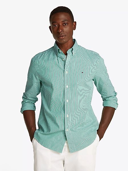 Tommy Hilfiger Langarmhemd "FLEX POPLIN CLASSIC STP RF SHIRT", mit Sreifenm günstig online kaufen
