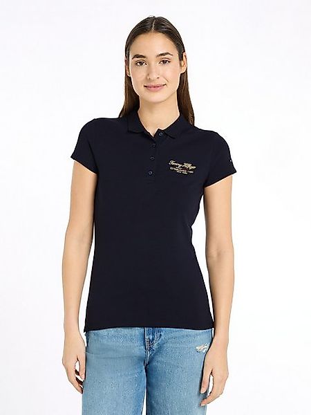 Tommy Hilfiger Poloshirt SLIM SCRIPT GRAPHIC günstig online kaufen