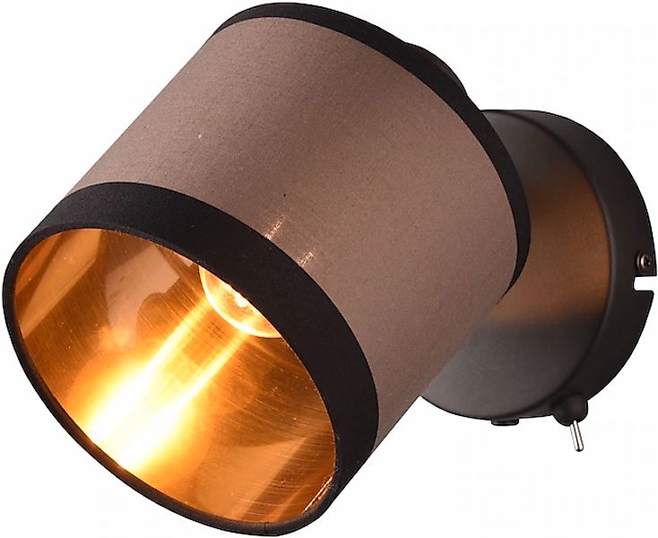 REALITY Leuchten Wandstrahler »DAVOS, Spot 1-flammig exkl 1xE14 max 10W mit günstig online kaufen