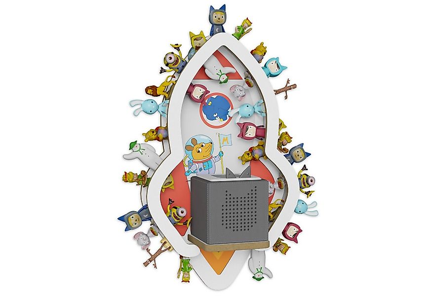 Holzura Kinderregal Tonie Regal Die Maus mit magnetischem Rahmen für Tonief günstig online kaufen