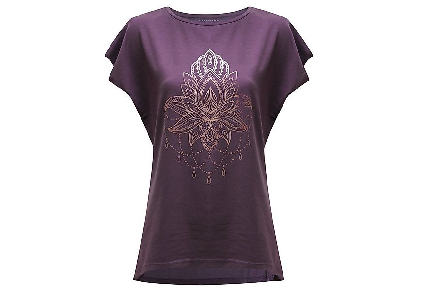 Yogistar Yoga & Relax Shirt Yoga T-Shirt Batwing Celestial Flower (1-tlg) günstig online kaufen