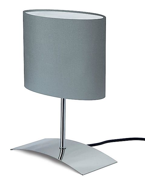 TRANGO LED Tischleuchte, 2018-04GL LED Nachttischlampe *GREY EAGLE* Tischle günstig online kaufen