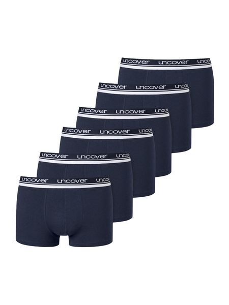 uncover by SCHIESSER Boxer "Uncover Cotton" 2er Pack, Logo-Bund, elastisch, günstig online kaufen