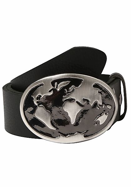 Rettungsring Gürtel Koppelgürtel mit austauschbarer Schließe Welt schwarz/s günstig online kaufen