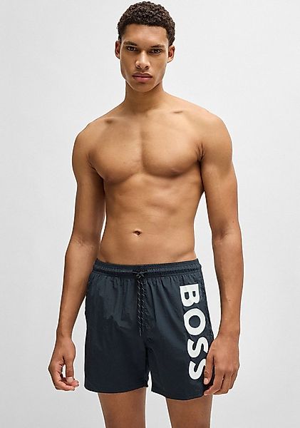 BOSS Badeshorts Octopus Mit BOSS Logoschriftzug, elastischer Taillenbund mi günstig online kaufen