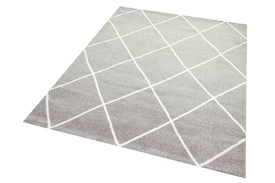 TeppichHome24 Teppich Teppich Skandinavischer Stil Rautenmuster günstig online kaufen