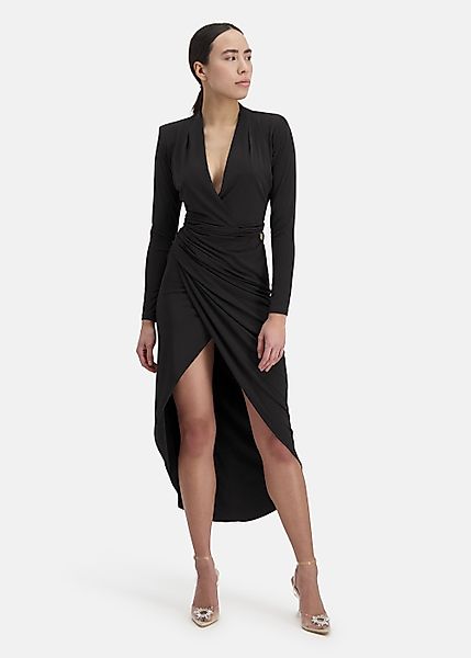 Nicowa Jerseykleid MICIMA (1-tlg) mit Taillen-Raffung günstig online kaufen