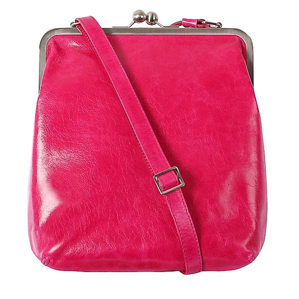 VOLKER LANG Schultertasche MATA  Elegante Damen Bügeltasche aus italienisch günstig online kaufen